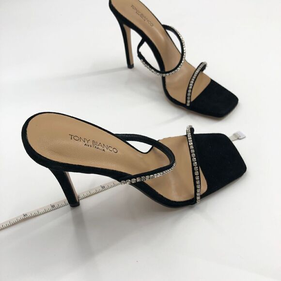 Tony Bianco Fletcher Mule in Black Suede - Picture 12 of 12